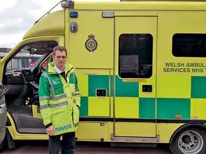 MP joins front-line paramedics on job