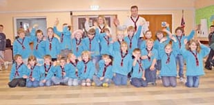 Scouts welcome Beaver colony