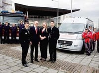 New Red Cross fire support vehicle