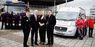 New Red Cross fire support vehicle