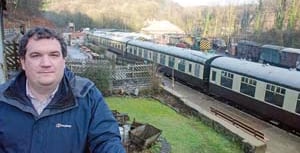 Ben is chuffed to get top railway job