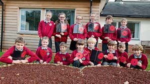 Children in war tributes