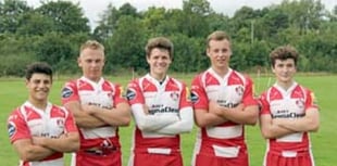 Lydney players at Premiership Festival