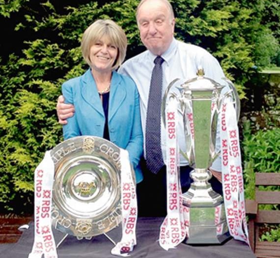 Rugby trophies delight locals