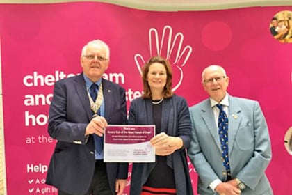 £7,000 Rotary cancer boost