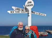 Dot and Dave walk from Cornwall to Scotland