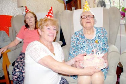 Mother-of-three celebrates 100th