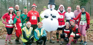 Christmas runs raise money