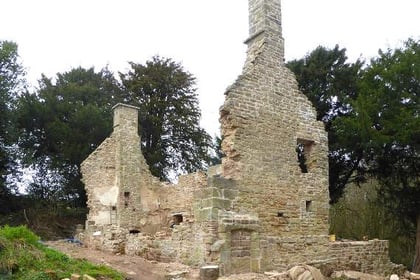Crumbling castle saved from ruin in £100,000 project