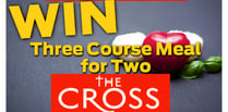 Win a 3 course meal for two at The Cross, Aylburton.