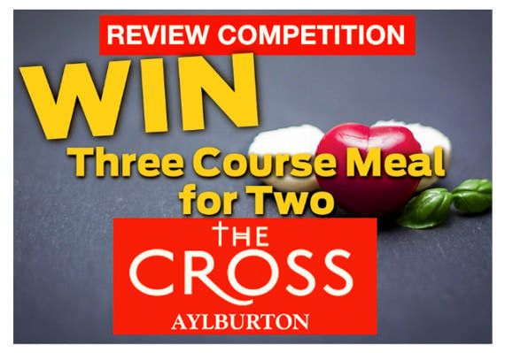 Win a 3 course meal for two at The Cross, Aylburton.