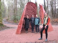 New artwork unveiled on Forest’s Sculpture Trail