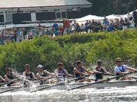 Oarsome 800 rowers launch on Wye