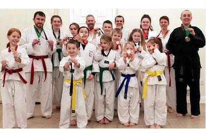 Tae-Kwon Do club   wins medals haul