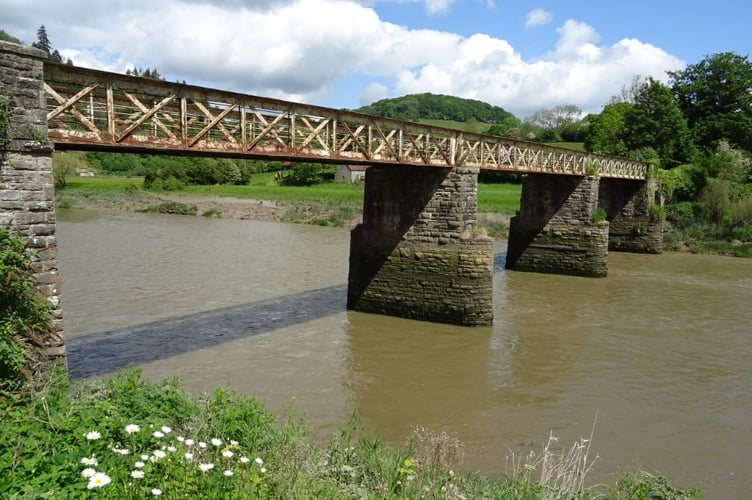 Tintern Wireworks bridge