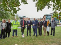 Ceremony marks start of work on hub at Hartpury