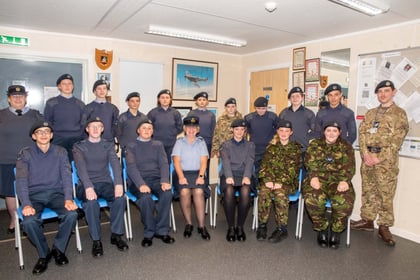 Air cadets hold successful open evening
