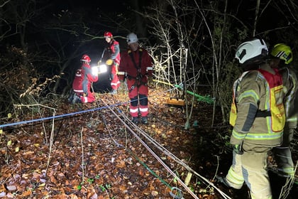 Woman rescued after fall on Tidenham path