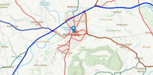 Gritters out in icy weather