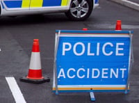 Motorhome crashes into tree beside A40 during storm