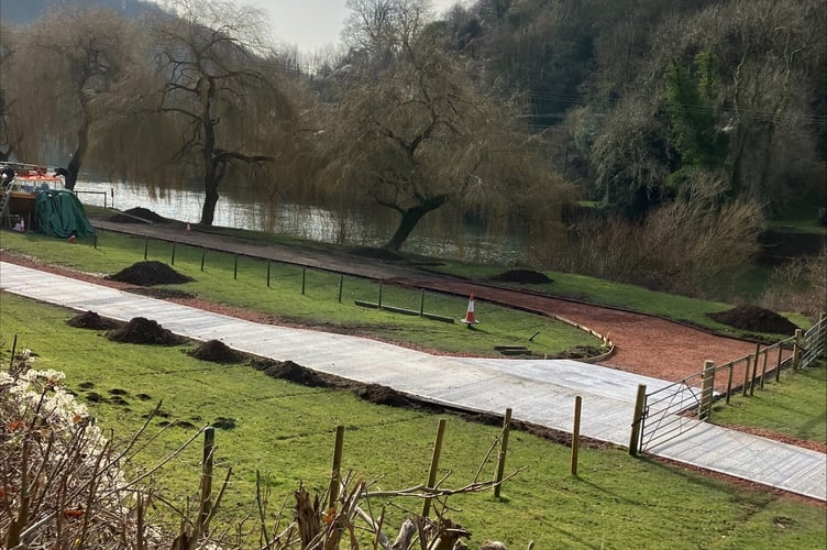 The canoe launch under investigation by Herefordshire Council