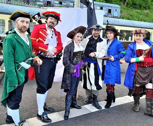 Can you solve a steam train murder to stop Captain Blackbeard?