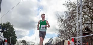 Good showing by Cory in Copenhagen Half Marathon