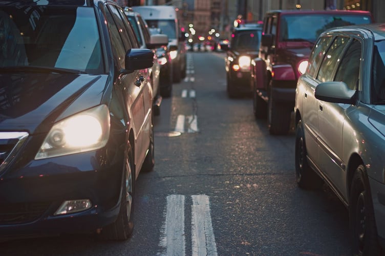 Traffic stock image photo