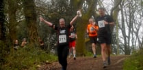 Runners reach for skies in annual hill race
