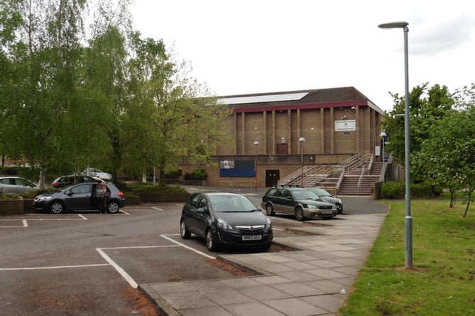 Chepstow Leisure Centre car park