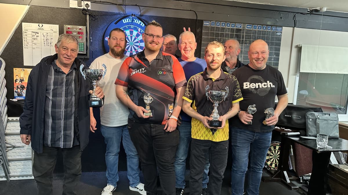 Tufthorn Inn victorious in Forest of Dean Monday Night Darts League