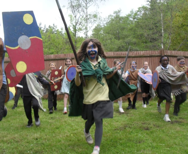 Parkend and Yorkley pupils engage in Iron Age ‘battle’