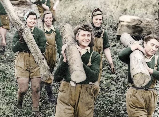 Author Joanna Foat is giving a talk on the 'lumberjills' of the Forest of Dean this week