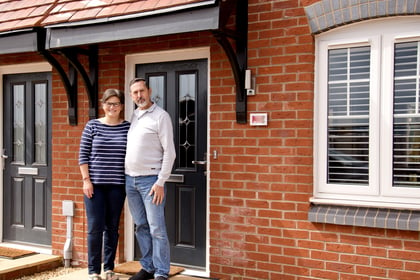 Couple find their perfect home in Ross's St Mary's Garden Village