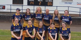 Women make hay with eight-wicket win