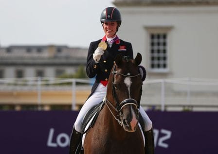 Olympic star Dujardin banned for horse whipping