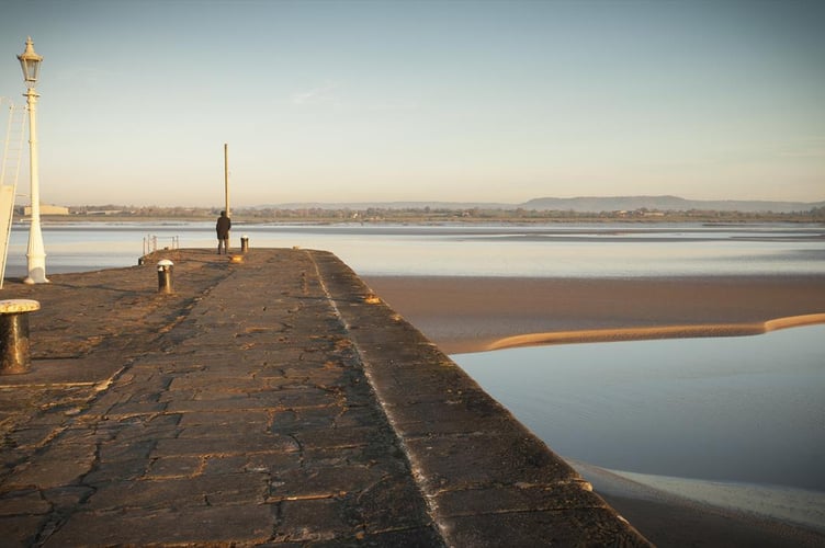 Lydney Harbour piers