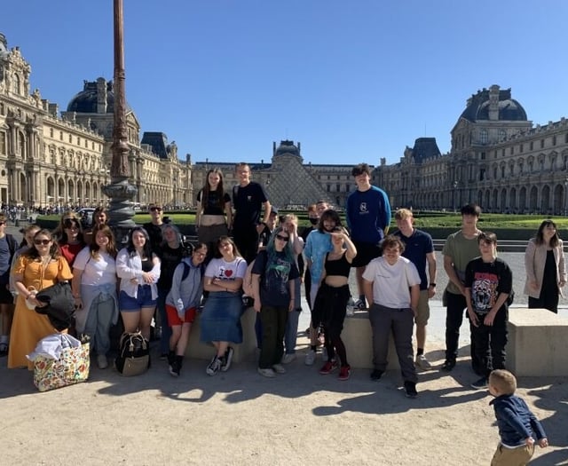 John Kyrle High School students explore Paris in a whirlwind cultural weekend