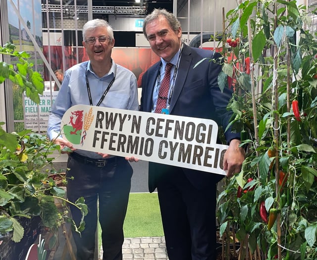 Taste of Welsh farming at party conferences 