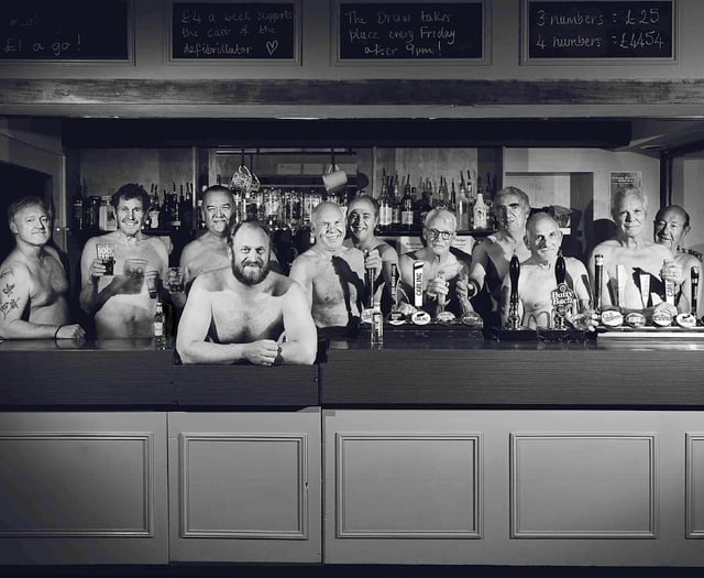 Grumpies bare (nearly) all in calendar to raise funds for Newnham Club