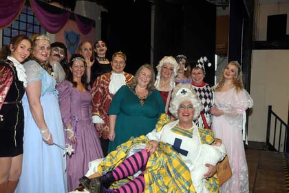 Dean Theatre Company give Lydney Mayor sneak peek of 'Sleeping Beauty'