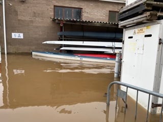 Ross Rowing Club rises to challenge of coping with Wye flooding