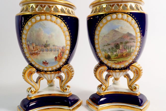 Worcester Vases