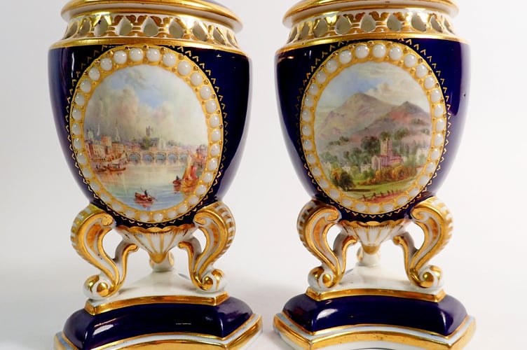 Worcester Vases