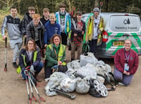 Gloucestershire College students join the Great British Spring Clean