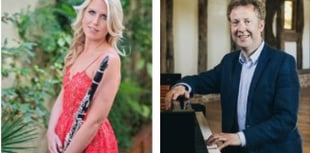 Acclaimed clarinet and piano duo at St Briavels