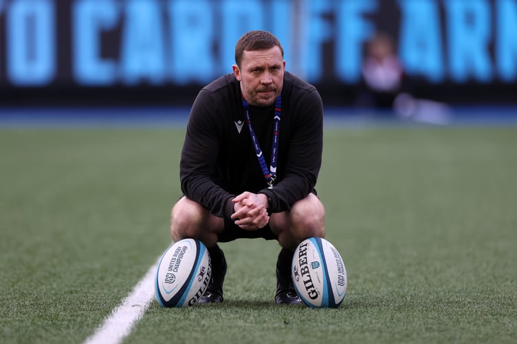 Richie Rees gave a coaching masterclass to Monmouth RFC’s Young Rugby coaches 