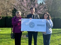 Forest of Dean Crematorium donates £1,000 to Winston's Wish