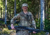 Coleford paratrooper on Estonia exercise
