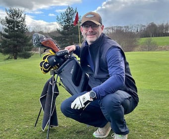 Driving ambition for Chris' charity golf trek